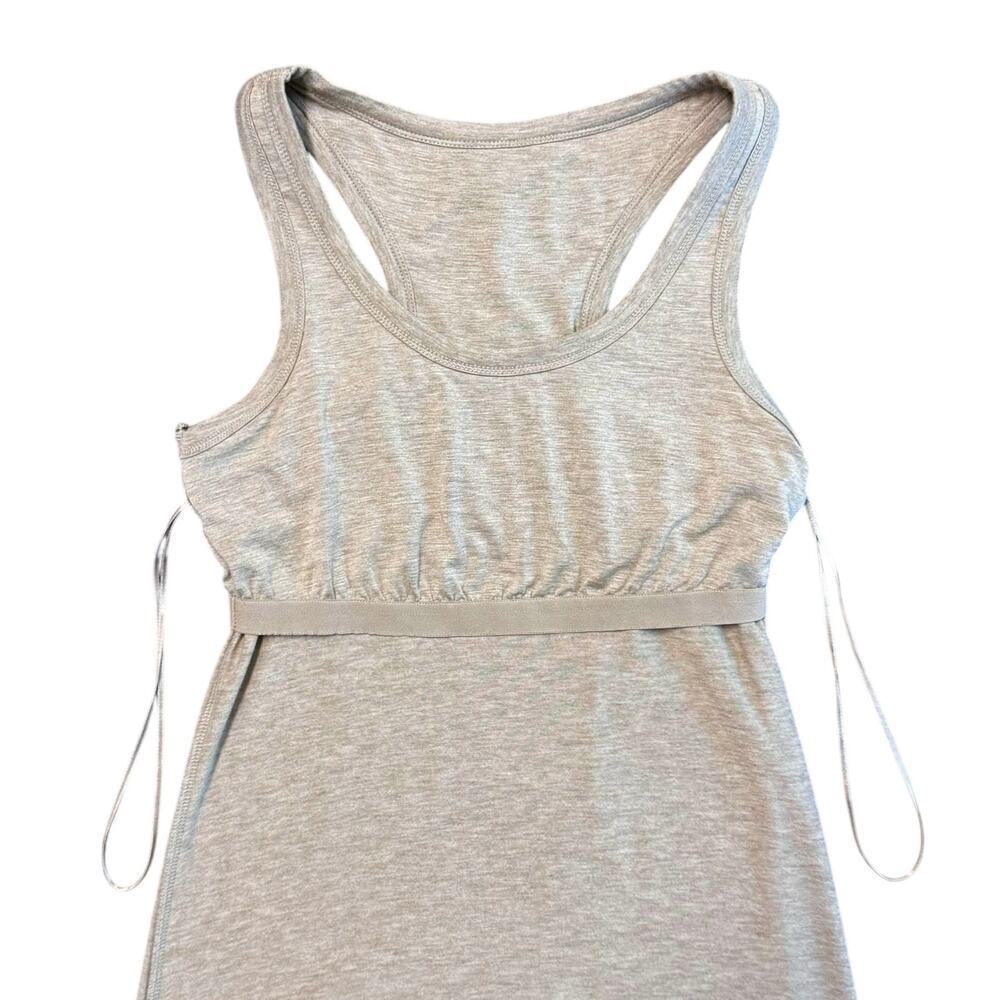 Artisan NY Sleeveless Tank Rayon Blend Maxi Dress Side Slit Dark Taupe, Wm's XS - Picture 5 of 7